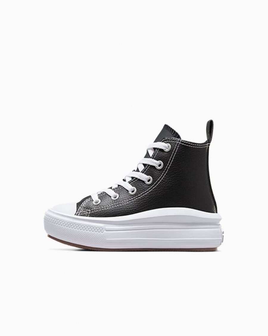 Enfant Converse Plateformes | Chuck Taylor All Star Move Platform Leather