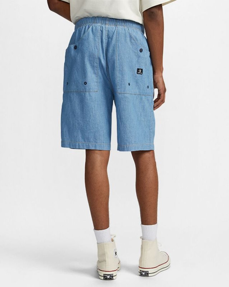 Homme Converse Pantalons Et Shorts | Chambray Utility Short