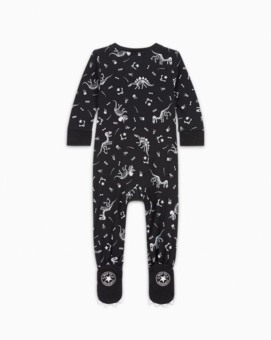 Enfant Converse Hauts Et T-Shirts | Dinos Footed Coverall