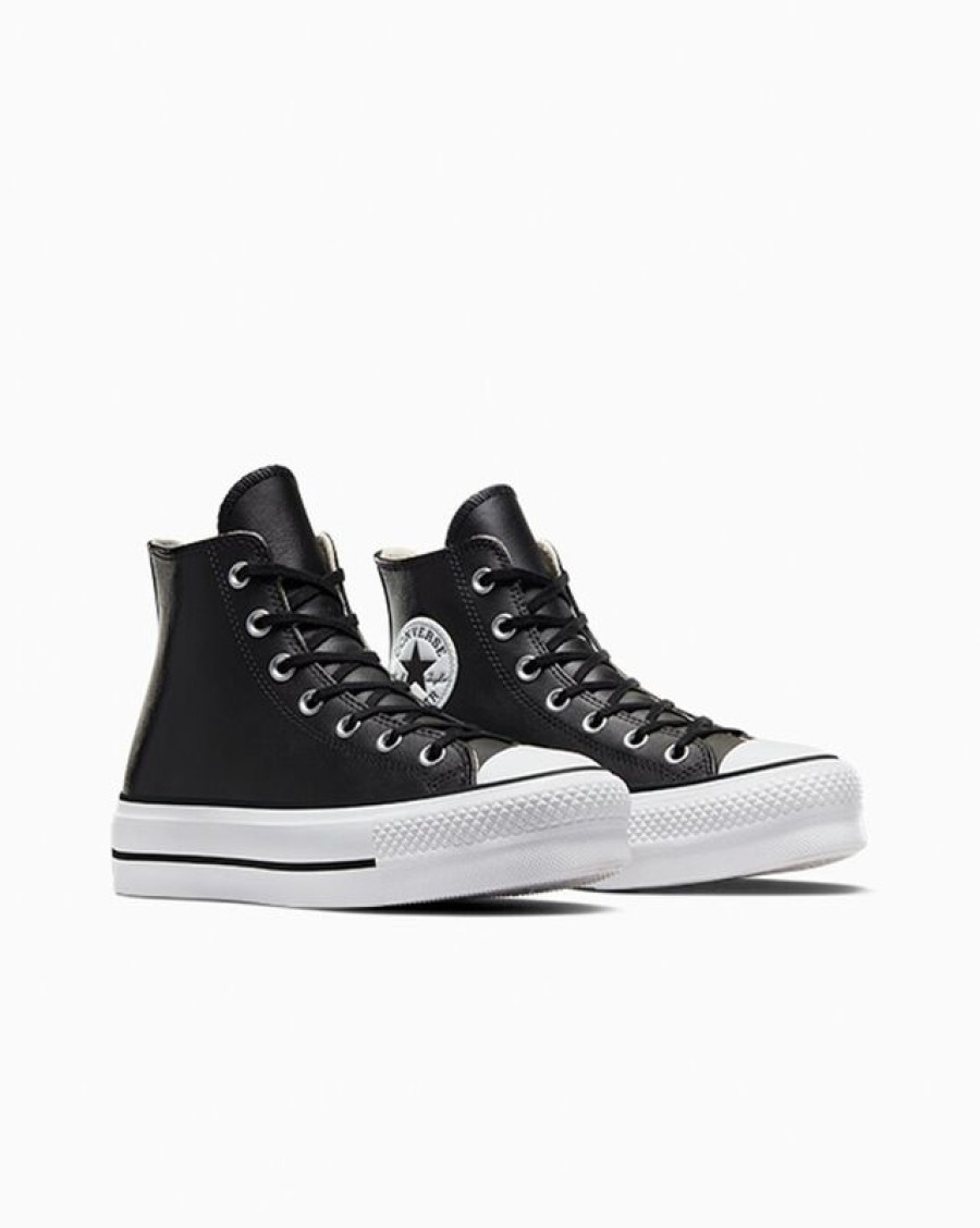 Femme Converse Bottes | Chuck Taylor All Star Platform Leather