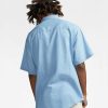 Homme Converse Hauts Et T-Shirts | Twill Denim Chambray Short Sleeve Shirt