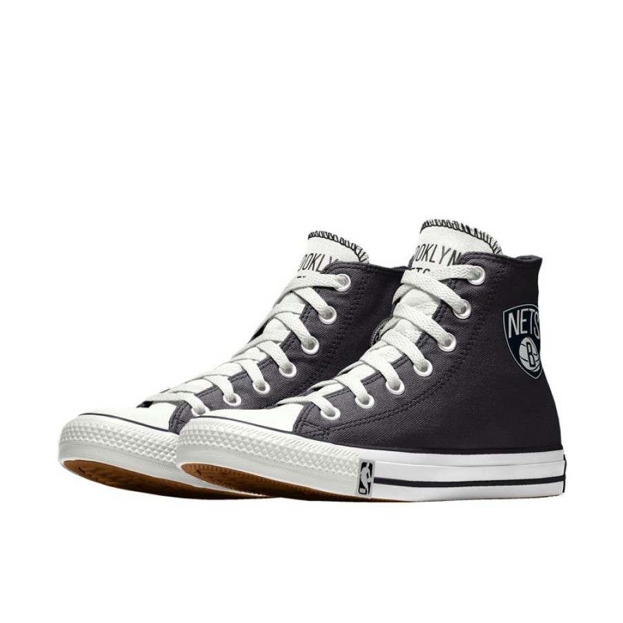 Femme Converse Modeles Plus Larges | Custom Chuck Taylor All Star Nba By You - Brooklyn Nets