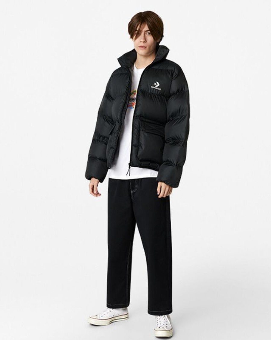 Homme Converse Winter Shop | Patch Pocket Puffer Jacket