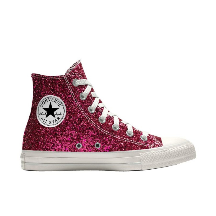 Femme Converse Montantes | Custom Chuck Taylor All Star Glitter By You