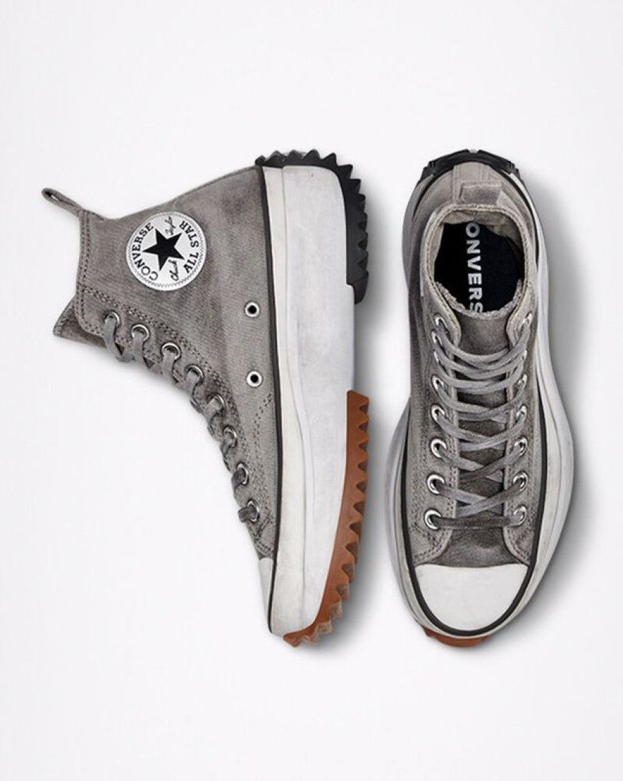 Femme Converse Run Star | Run Star Hike Smoked Canvas