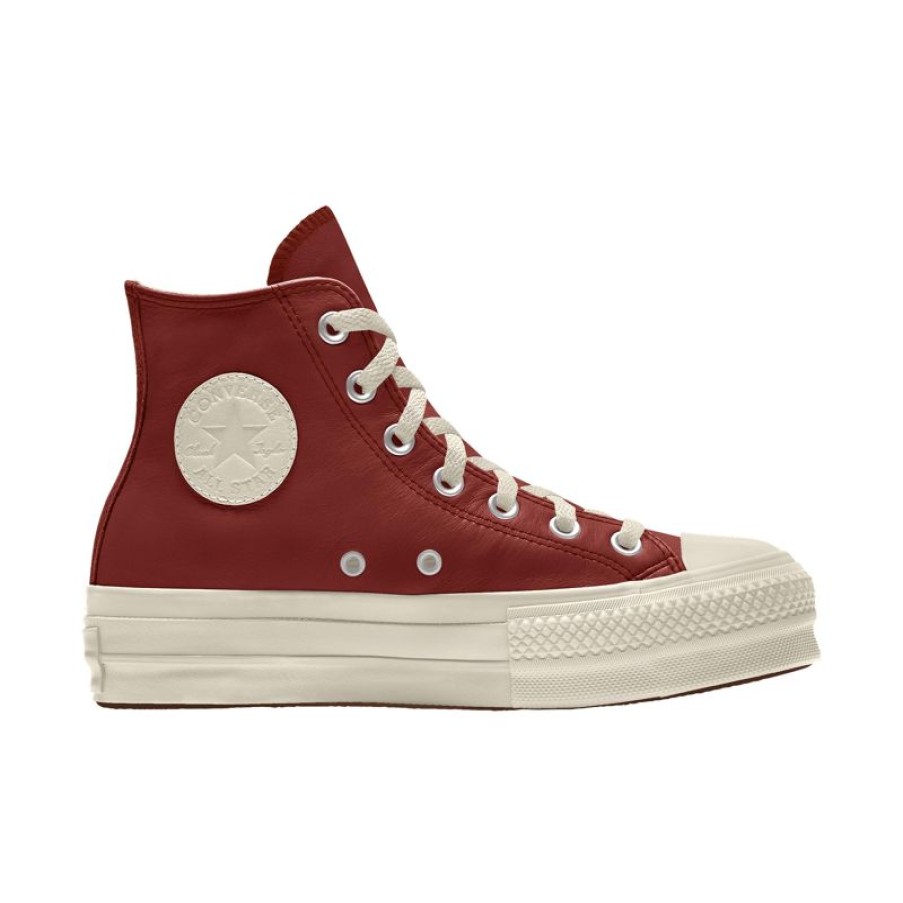 Homme Converse Montantes | Custom Chuck Taylor All Star Lift Platform Leather By You