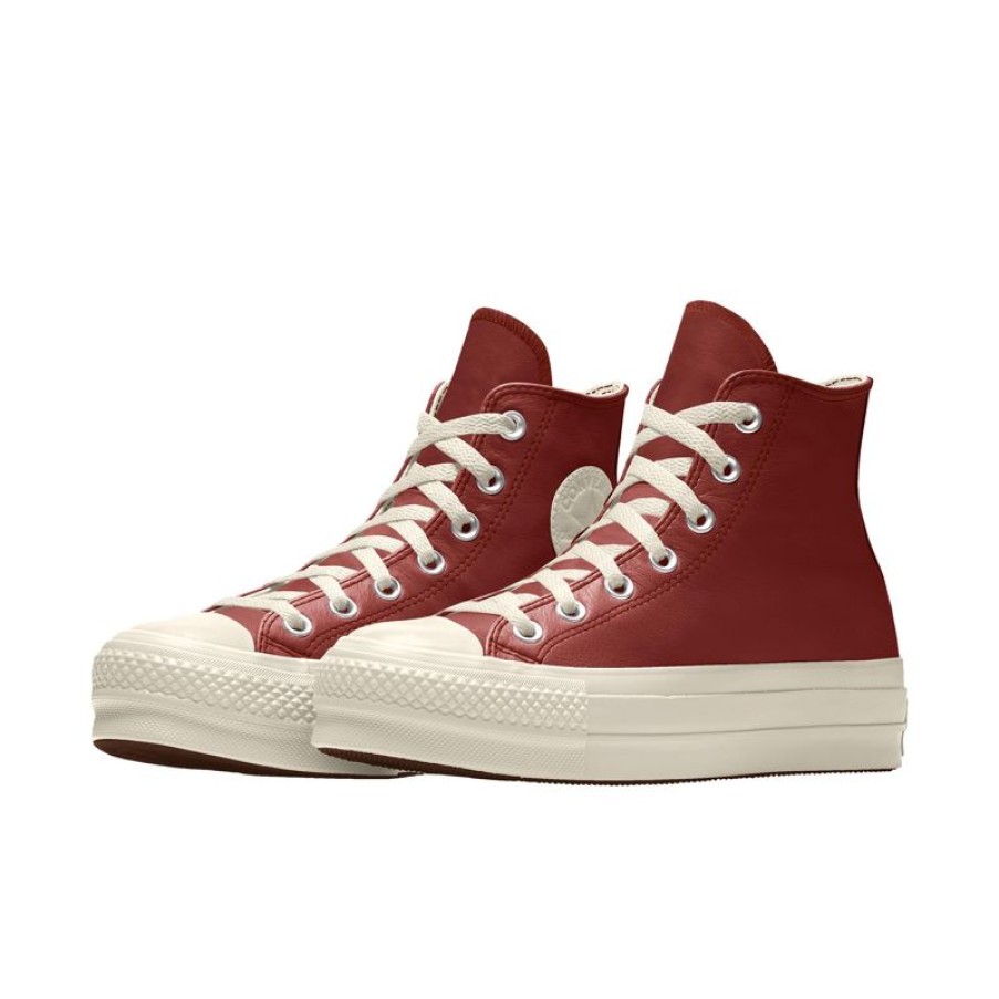 Homme Converse Montantes | Custom Chuck Taylor All Star Lift Platform Leather By You