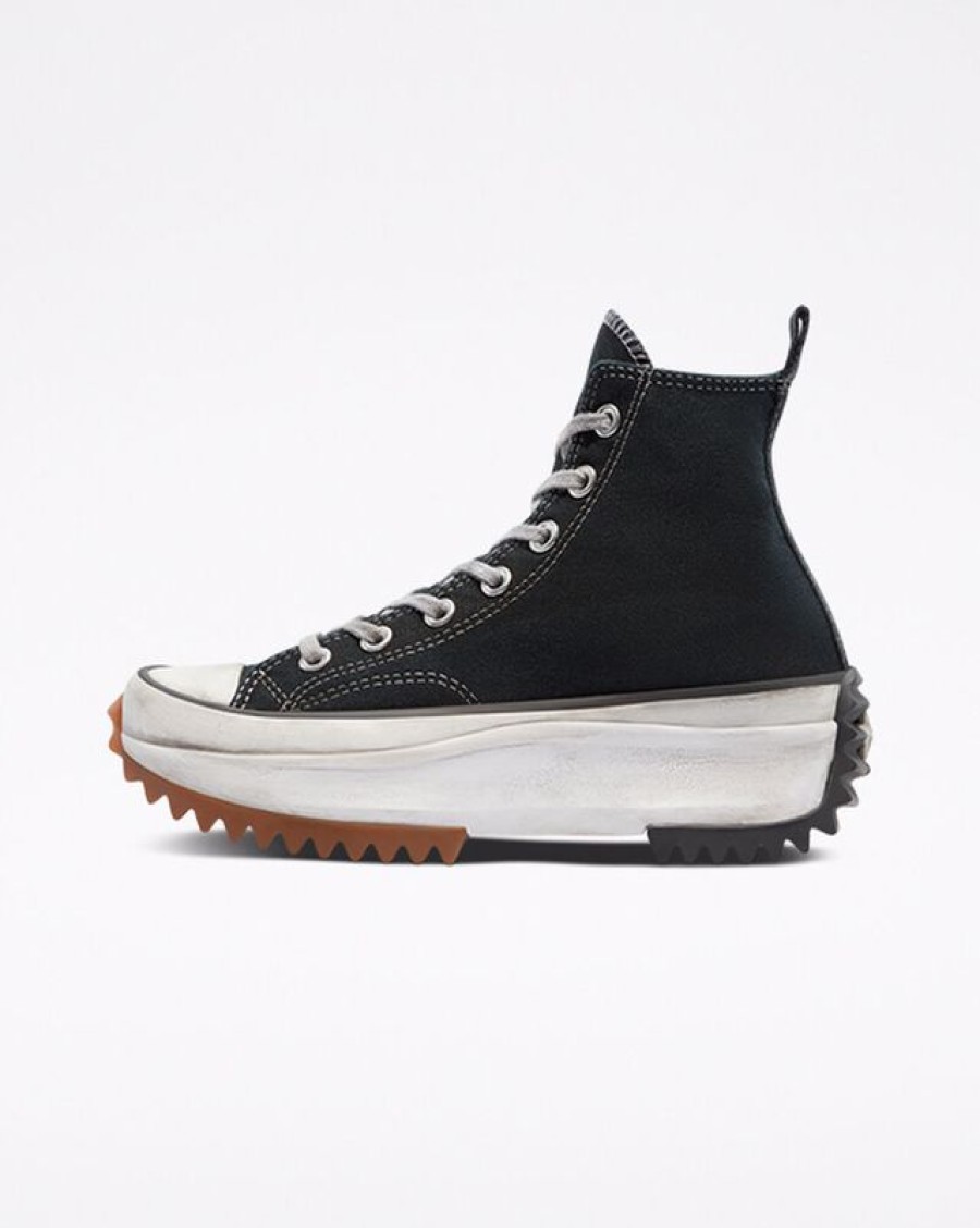 Homme Converse Bottes | Run Star Hike Smoked Canvas